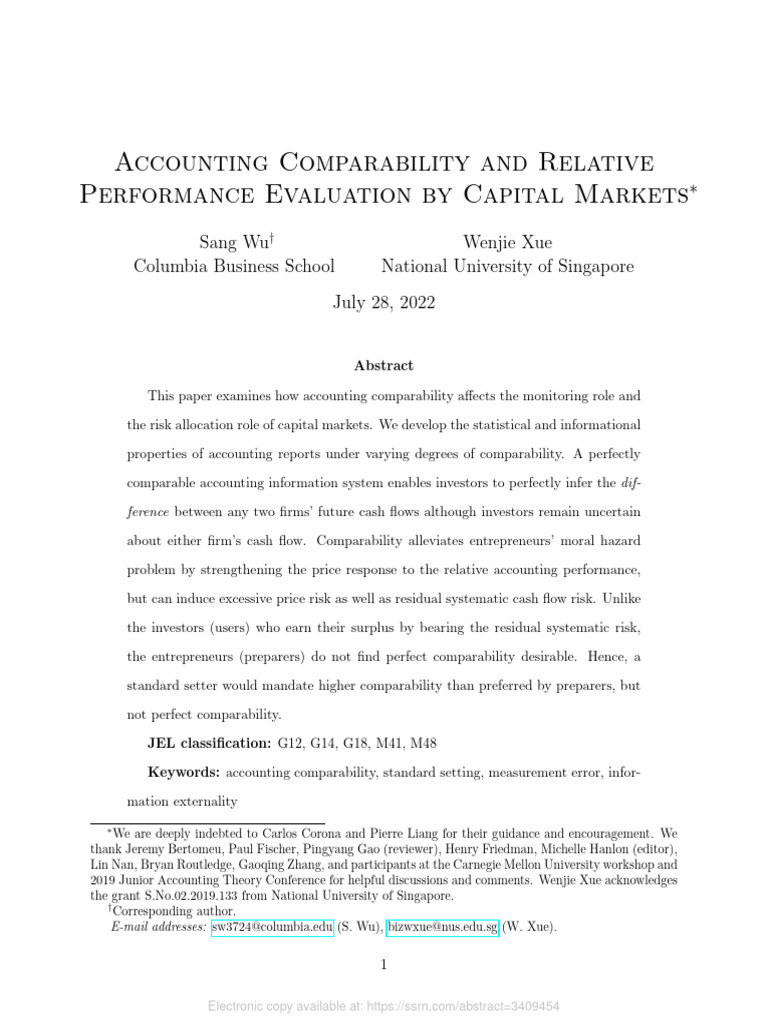 2 2 article 2 accounting comparability and relative performance