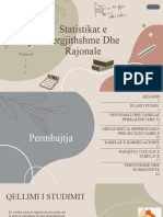 Statistikat e Pergjithshme Dhe Rajonale