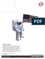 Astronauta - Papercraft
