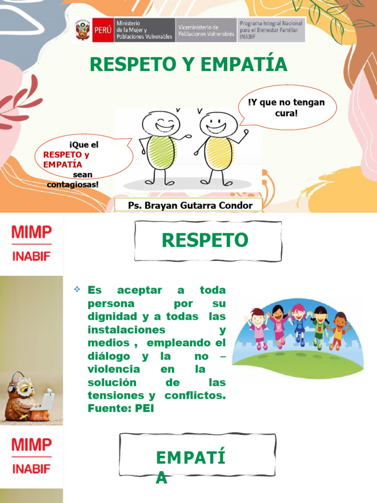 Fomentando Respeto y Empatía | PDF