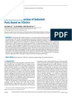 Surface Defect Detection of Industrial Parts Based