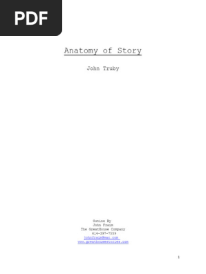 John Truby - Anatomy of Story