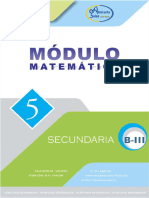 Modulo Mat 5sec III Bim 2021