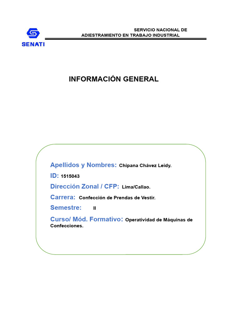 Ejercicio 1 OPERATIVIDAD | PDF | Artes Textiles | Bienes manufacturados