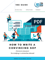 Writing Guidelines of SOP