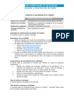 Mapa Mental - Procesos Motores Del Habla