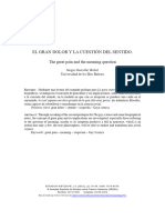 El Gran Dolor y La Cuestion Del Sentido - Bisbal