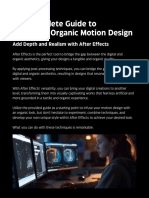 The Complete Guide To Mastering Organic Motion Design