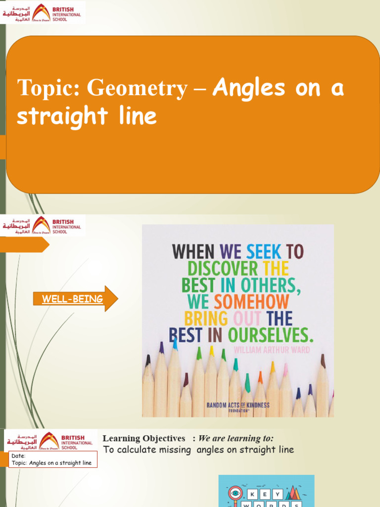 Calculate Missing Angles on a Line | PDF | Angle | Line (Geometry)