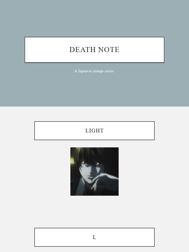 Death Note PDF