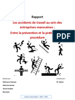 Les Accidents de Travail Au Sein Des Entreprises Marocaines Rapport