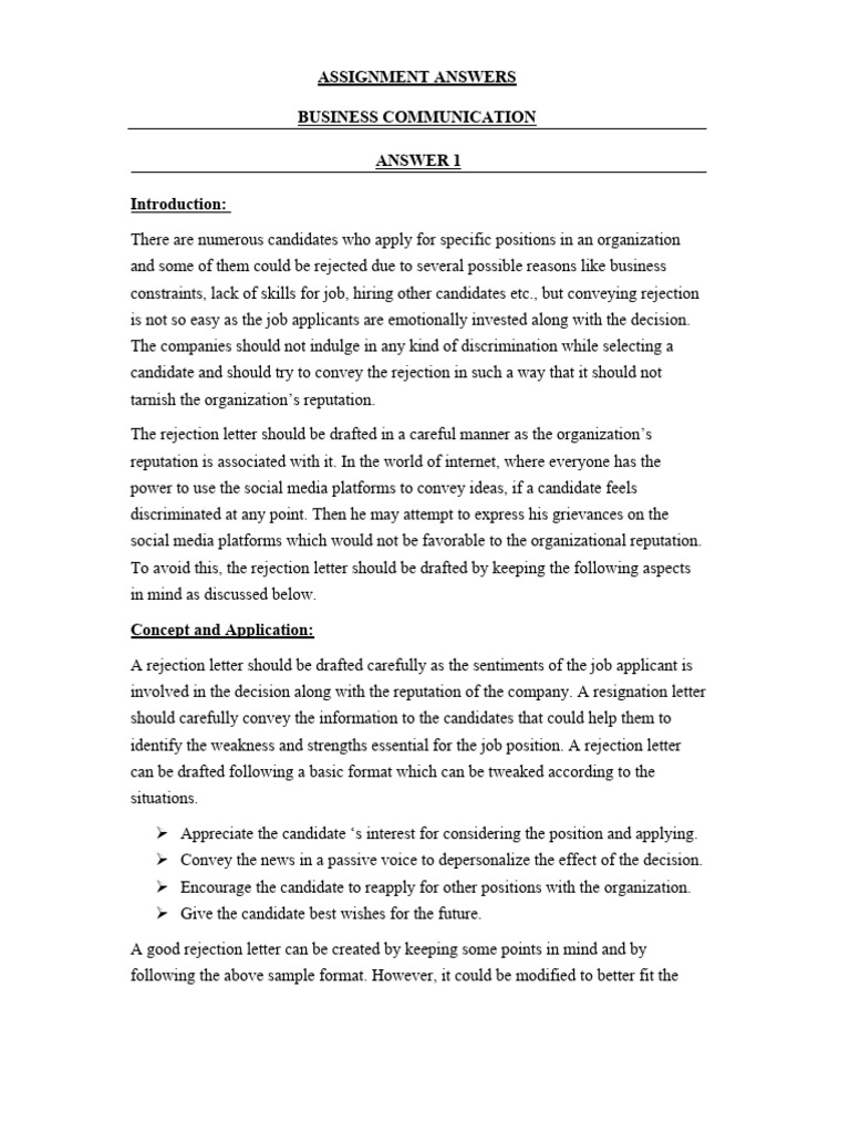 BUSINESS COMMUNICATION ANSWERS PDF