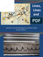 Lines, Lines and More Lines: Art Sub Lesson For Kindergarten and First Grades