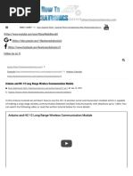 Arduino and HC-12 Long Range Wireless Communication Module - HowToMechatronics