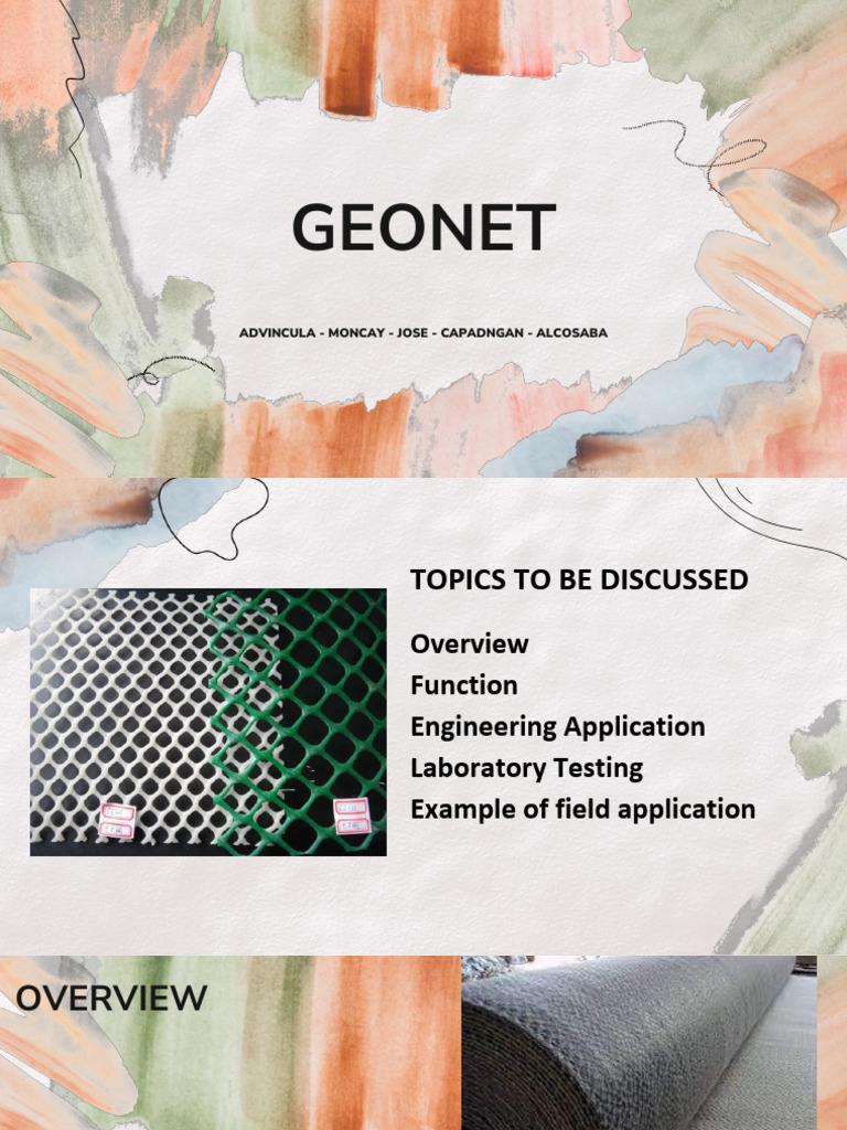 Geo Nets PDF Geotechnical Engineering Strength Of Materials