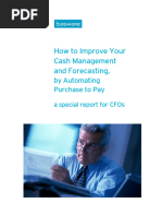 Basware How To Improve Your Cash Management and Forecasting by Automating Purchase To Pay