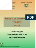 Module Technologies de L'information Et de La Communication