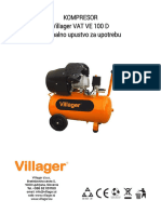 Villager Vat Ve 100 D Manual - October - 2021 - Rs