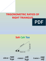 Trigonometric Identities of Right Triangle
