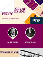 The History of Airplanes and Flight