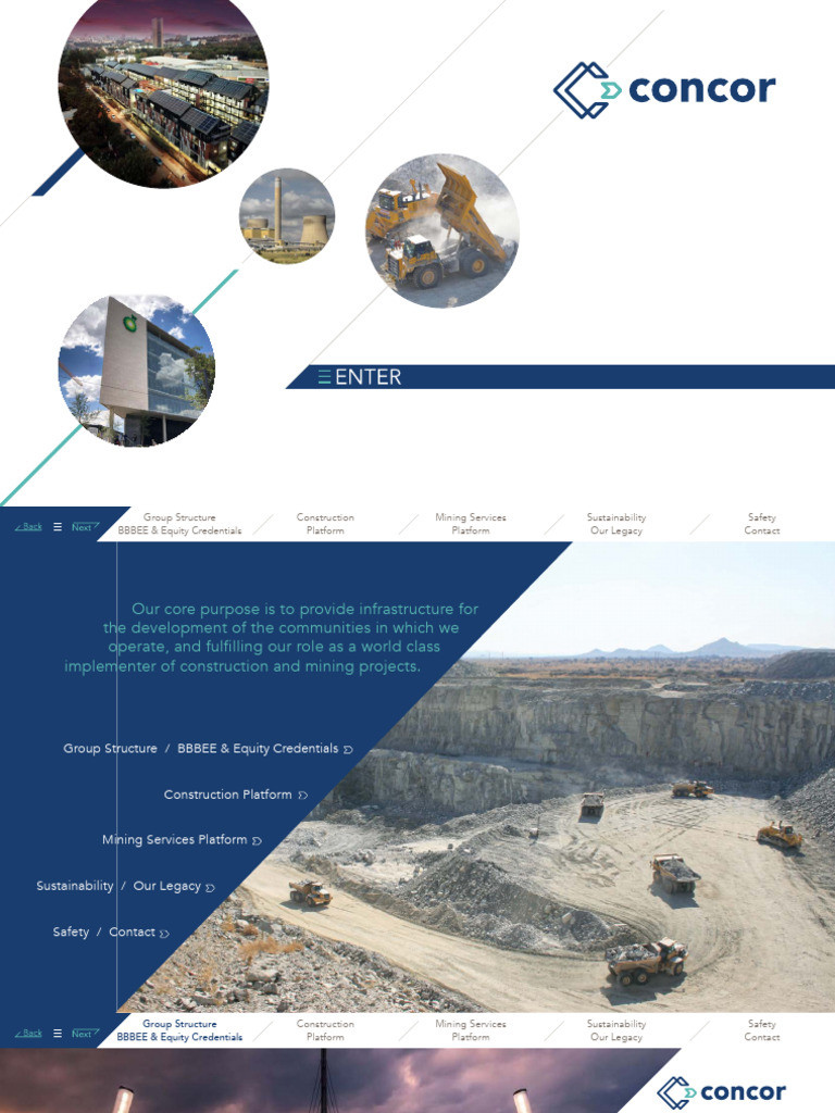 Concor: Empowering Infrastructure & Mining | PDF | Mining | Business