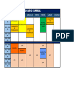 Horario Semanal