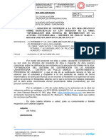 3 Sgos Proyectado - Comunico Deficiencisas en Los Trabajos de Obra Por Parte de Seda Hco