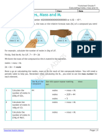 WS15 Calculating Moles Mass and MR Bronze Activity Sheet p1-2