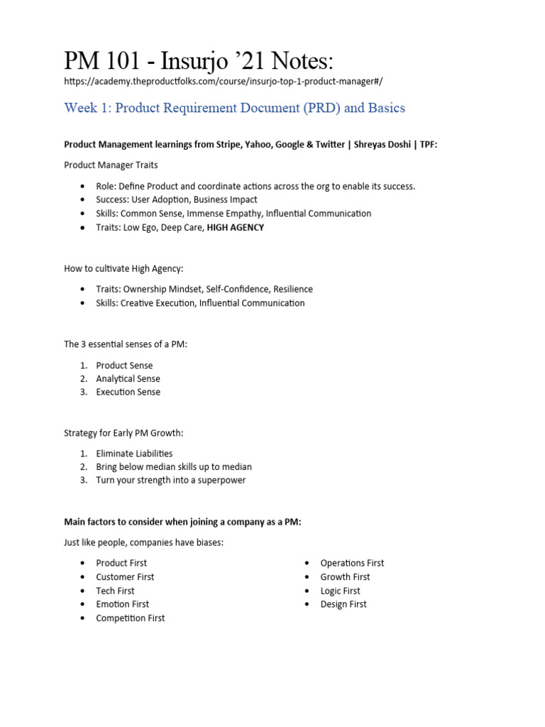 Product Management Essentials and Growth | PDF | Business Process ...