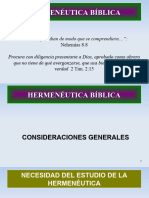 Consideraciones Generales, Concepto de Hermeneutica