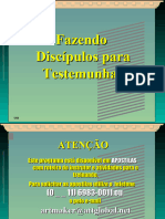 01 - Fazendo Discípulos para Testemunhar