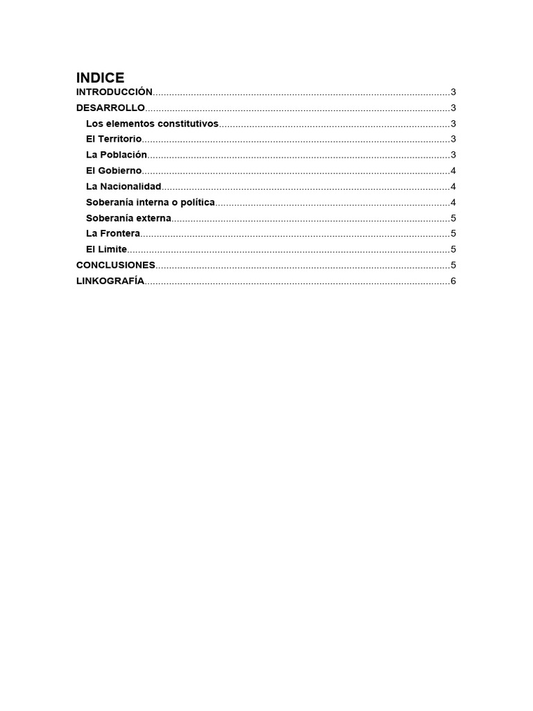 Elementos del Estado y Derecho Constitucional | PDF | Estado (política ...