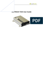 Meitrack t333 User Guide