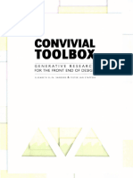 Convivial Toolbox Generative Research For The Front End of Design by Sanders, E., Stappers, P. J.