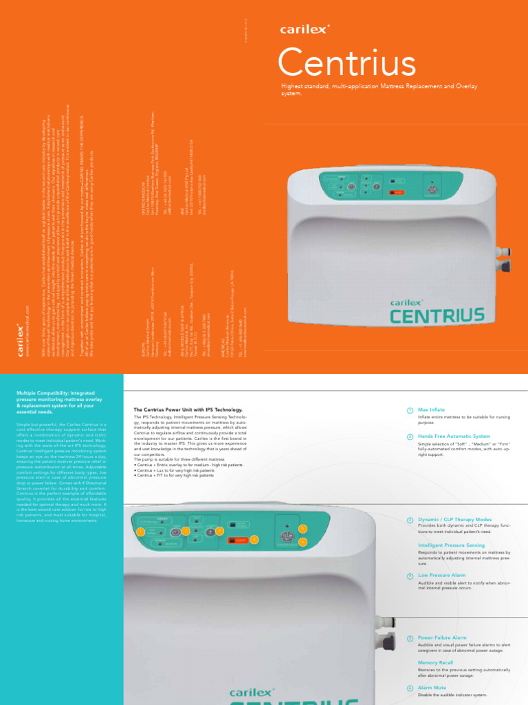 Carilex Centrius | PDF | Mattress