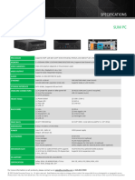 XH610 SpecSheet