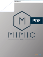 Mimic Pro Student Guide