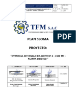 Plan Ssoma - Overhaul TK Aceite
