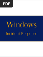 Windows Incident Response CheatSheet 1700589881