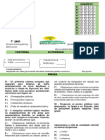 História 7º Ano - Oficial