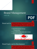 Brand's Management Slides
