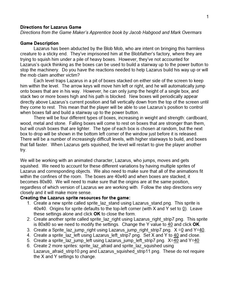Project Lazarus Game Cheats