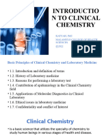 Introduction To Clinical Chemistry 1
