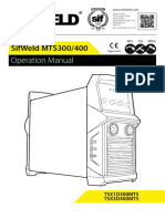 SIF MTS300/400 Welder Manual