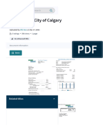 Sample - The City of Calgary - PDF - Economies - Payments