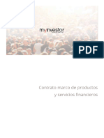 Contrato Marco de Productos y Servicios Financieros MyInvestor