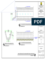 Pot. Long Section Saluran Irigasi Skala Dalam CM