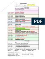 Cronogramas Fisio ENF SEGUNDA 2022-1