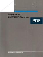 Service Manual: V-8 Engines 1986-1991 M116.96 (4.2 LTR.) M117.96 (5.6 LTR.)