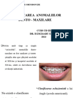 Clasificarea Anomaliilor Dento - Maxilare